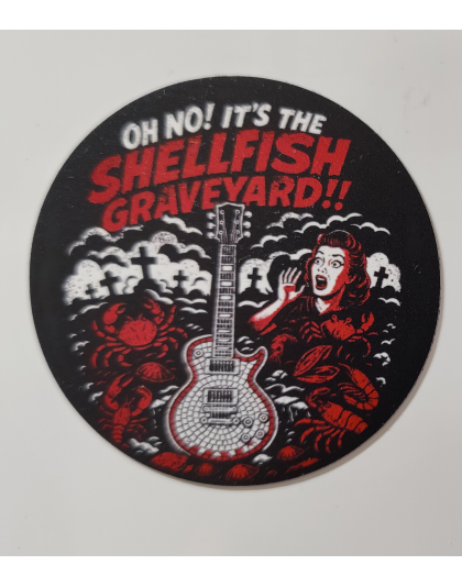 Ohut koristemagneetti "Shellfish Graveyard"